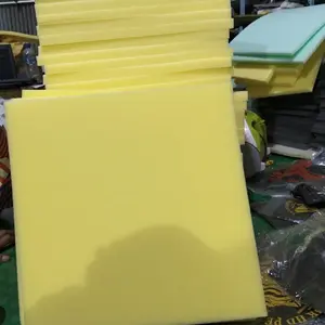 busa tatakan serbaguna busa kuning ukuran 40x40x2cm