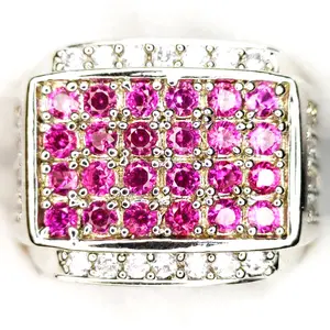 BISA COD BAYAR DITEMPAT BATU CINCIN PERMATA MATA 24 MERAH RUBY ASLI NATURAL