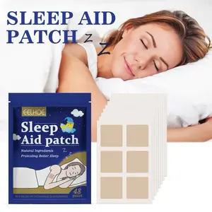 EELHOE Sleep Patch 48pcs | Plester Tidur Nyenyak Anti Insomnia & Cemas | Bantu Tidur Lelap Alami