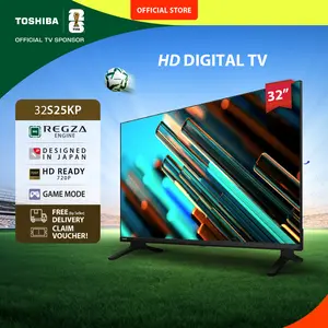 Toshiba TV 32" HD Digital TV-LED-Dolby Audio-Game Mode-REGZA Power Audio- 32S25KP