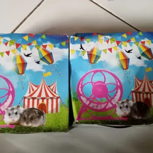 Rolling X8 Kincir Hamster / Mainan Hamster Jogging Olahraga Bermain Wheel