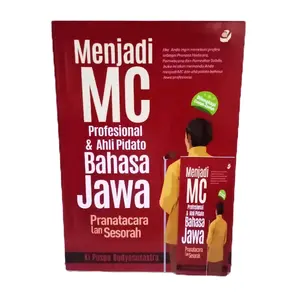 Buku Menjadi MC Profesional & Ahli Pidato Bahasa Jawa