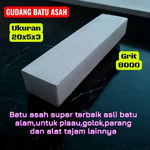 batu asah asli alam,ukuran 20x5x3 grit 8000.pengasah pisau dan golok terbaik