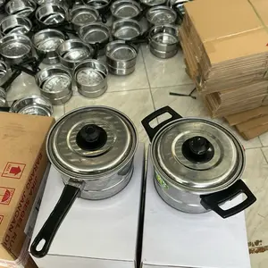 Panci Kukus Kecil Ukuran 18cm Tutup Stainless Ideal untuk Memasak Sehari-hari Kapasitas 2-3 Makan Hemat Ruang