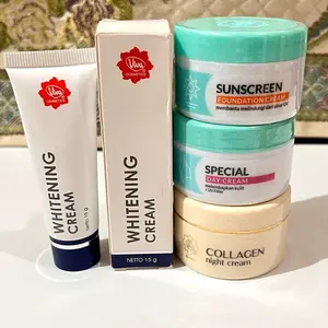 Cream Viva Paket Skincare Cream / Cream Wajah Viva / Pelembab Viva / Viva Day Cream / Viva Sunscreen / Perawatan Cream Wajah Viva Mencerahkan / Cream Wajah Murah
