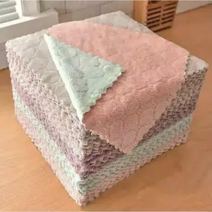 handuk sapu tangan oshibori microfibre microfiber 2 sisi ukuran 25x25 serap lembut