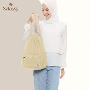 SCLASSY - Tas Ransel Wanita Model Vintage Backpack