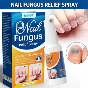 30ml Semprot Perawatan Kuku Onychomycosis, Solusi Membunuh Jamur Kuku Busuk Hitam & Koreksi Kuku Rusak