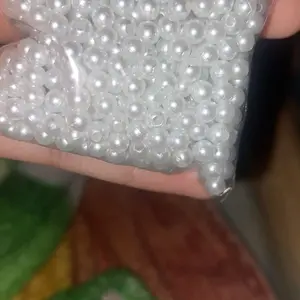 Mutiara ukuran 6mm 8mm 10mm pearls kemasan 20gr