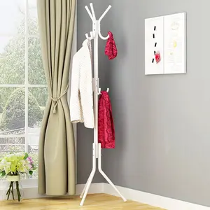 OKASUMI Gantungan Baju Berdiri Serbaguna  Aesthetic Gantung Baju Berdiri StandHanger Besi Coat Rack Hanger