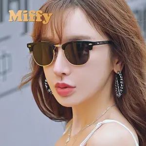 Kacamata Hitam Gaya Santai Untuk Wanita Dan Pria Murah aksesoris Eyewear Sunglasses