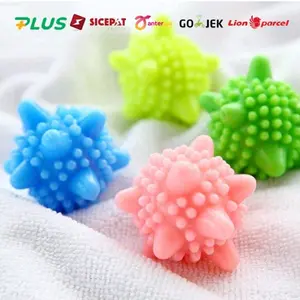 10pcs Bola Laundry Magic Reuseable / Bola Pencuci Baju / Laundry Ball