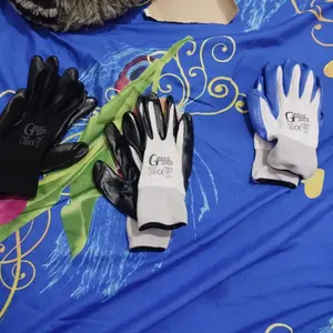 12 Pasang Sarung Tangan Kerja Safety Gekko Grip Kuat – Anti Licin & Anti Minyak | Safety Gloves