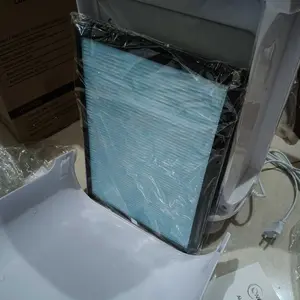 MISS LIFE Air Purifier Pembersih Udara Ruangan HEPA Filter dengan UV Sterilisasi Penyaring Udara Hemat Ion Negatif Anti Bakteri Listrik Penyaring Debu Bau Alergen Bulu Hewan Peliharaan Udara Bersih untuk Bayi Rumah Kamar Tidur