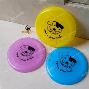 FRISBEE Terbang Dog Toys Pet Mainan Anjing Piring Hewan Toy no Tulang