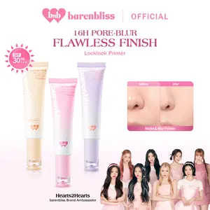 【BEST SELLING】 BNB barenbliss Locklook Primer | Silky Flawless Tinted Primer, Hydra Smooth Poreless Primer, & Matte & Blur Primer  | Tahan Hingga 16 Jam