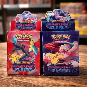 Kartu Pokemon Trading Card  Phantasmal Flames Card Game 1 Box (25 Card)