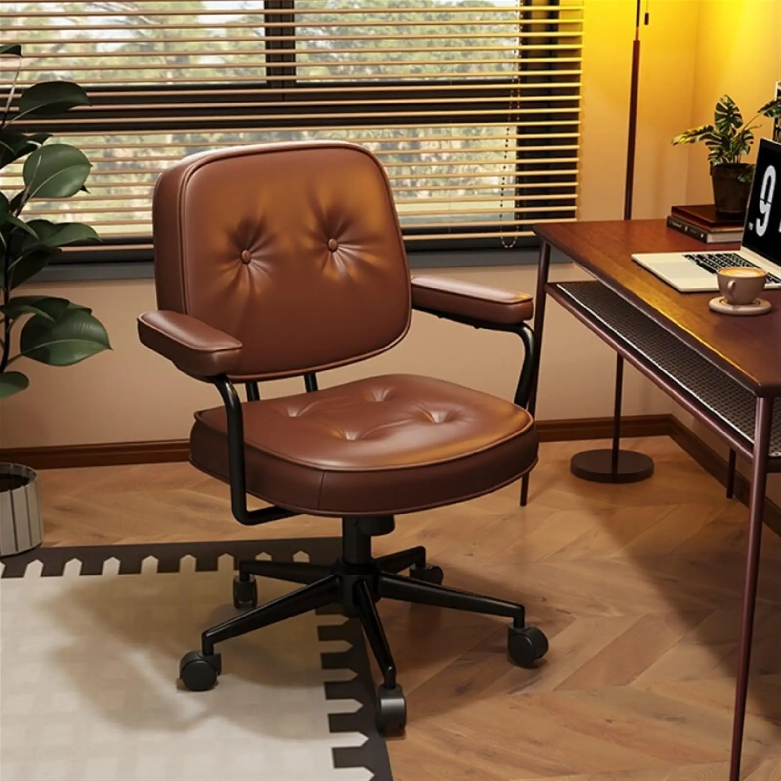 【SG Stock】IKEA Computer Chair Home Office Chair Lift Swivel Super Thick ...
