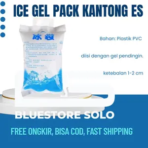 2 PCS Ice Gel Pack Kantong Es Pendingin Makanan Jelly Pack Cooler Frozen Food Kantong Frozen Food