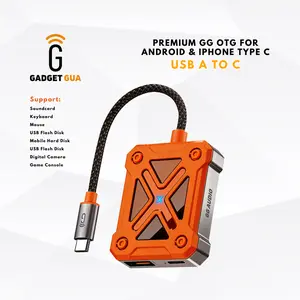 PREMIUM GG OTG TYPE C for Android & Iphone Type C - with Charging Port
