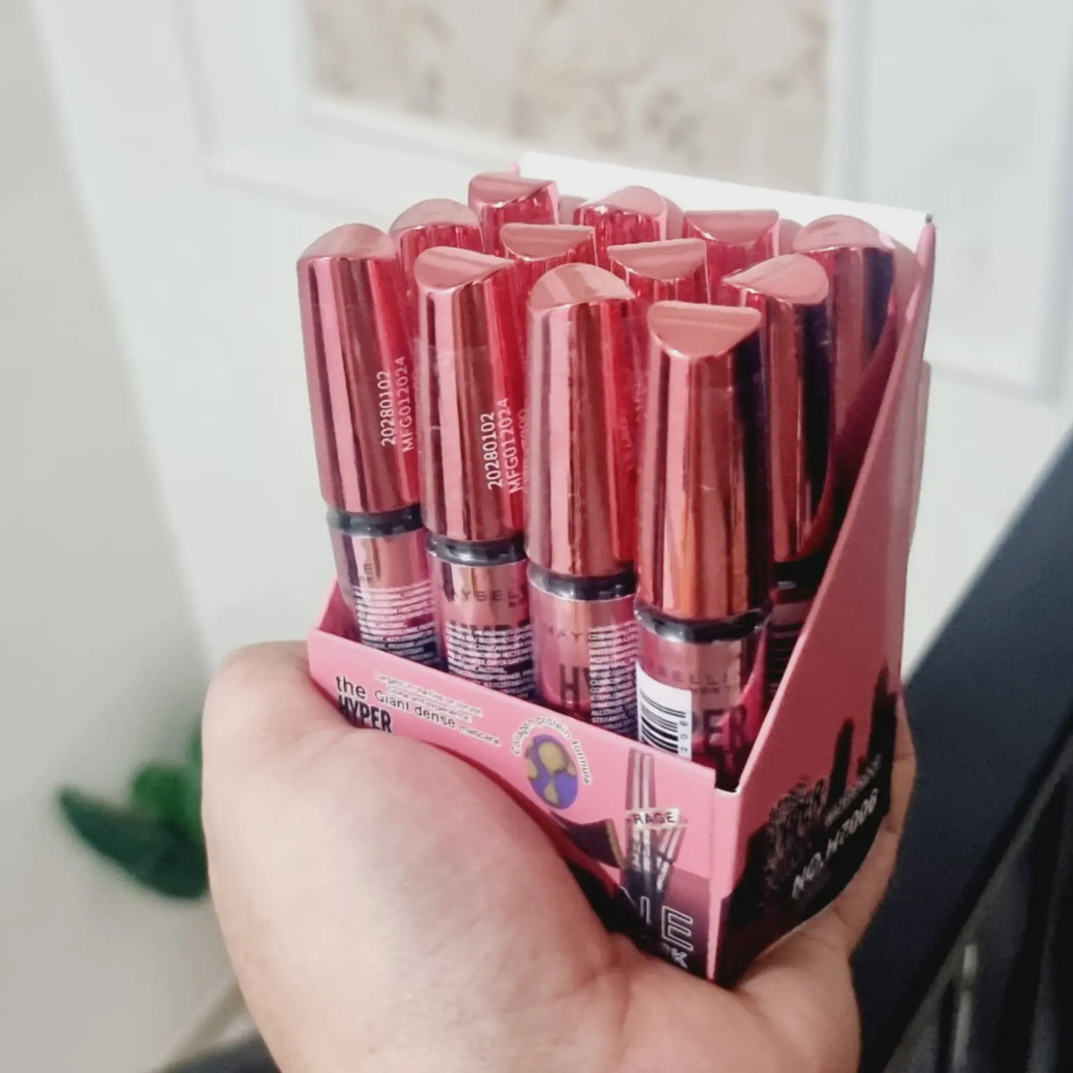 1 Lusin ( 12 pcs ) - Maskara Hypercurl Hitam Packing Box Mascara - Shop ...