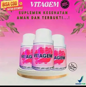 VITAGEM ISI 60 ORIGINAL - GRATIS ONGKIR - BISA COD