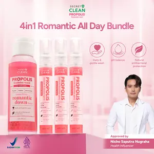 [BBD] Secret Clean Propolis Feminine Wash & Spray Care Package 2/3/4 Pcs -Sabun Miss V anti bau, keputihan, gatal - Sabun wangi miss v tanpa alkohol - Sabun area intim - Sabun keset miss v
