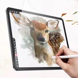 FEEL LIKE PAPER FILM SCREEN PROTECTOR FOR COMPATIBLE WITH SAMSUNG TAB S10 FE PLUS 13.1 / S9 FE S10 FE / S9 FE+ / S9 PLUS / A7 LITE / TAB S6 LITE / TAB A8 WIFI LTE 10.5 / TAB A7 10.4 T505 / TAB S8/S7 / TAB S8 PLUS/S7 PLUS/S7 FE