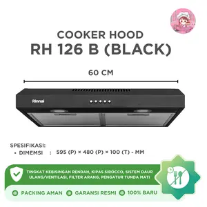 Cooker Hood Rinnai RH 126 B / Rinnai RH 126B