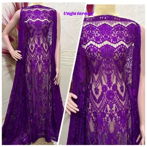 kain brukat Semi francis katun glossy/ Lembut , Brokat