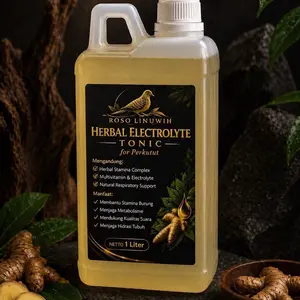 Air Minum Perkutut Linuwih Herbal Elektrolit 1 Liter – Booster Stamina & Nafas Panjang | Vitamin Burung Perkutut