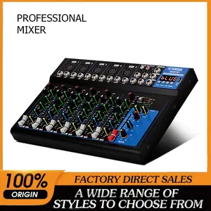 F4-USB 4 Channel Mixer W/Bluetooth Sound Mixer MIXERASHLEY murah efek nyess Amplifier mixer super m4 mikserminiatur power mixer lengkap power mini