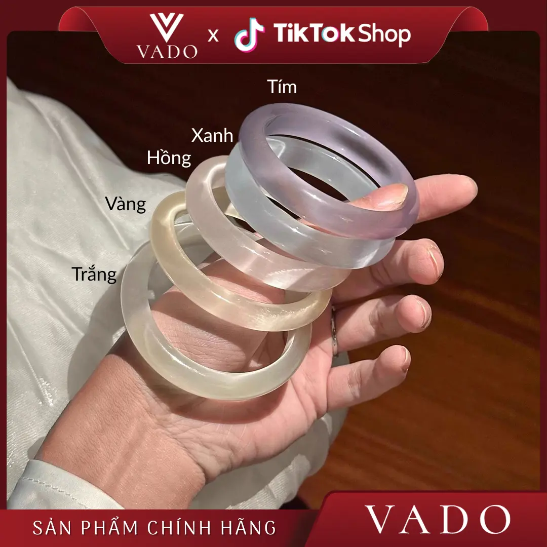 [VD - VÒNG TAY] Vòng Tay Thủy Tinh Nhân Tạo