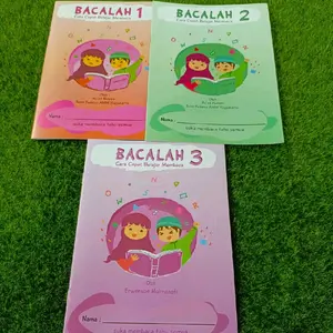 paket 3 buku anak Bacalah 1,2 dan 3