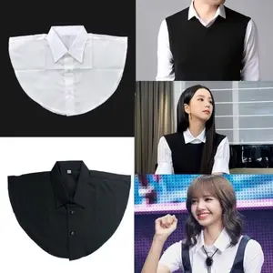 KERAH PALSU HITAM PUTIH COKLAT / FAKE COLLAR (COD)