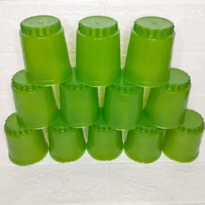 12 pcs / lusin gelas plastik 7 cm - gelas jamu - gelas teh - gelas hajatan