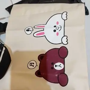 ( BAHAN D600 TEBAL ) TAS BEKAL MAKANAN MURAH LUNCH BAG VERSI BERUANG LOKAL  MURAH - BISA COD