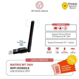 MATRIX - Usb Wifi Wireless Adapter 150 Mbps Usb Dongle Wifi Matrix MTK7601UN Laptop Pc
