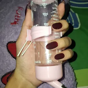 Tempat Minum Hamster Gantung Botol Minum Hamster Kelinci Dan Marmut Botol Hamster Tempel 80ml 125ml