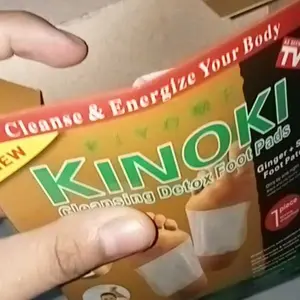 PAY DAY SALE Paket 5 Box isi 50 PCS Kinoki Gold Detox Foot Pads Koyo Penyerap Racun Dalam Tubuh Secara Alami