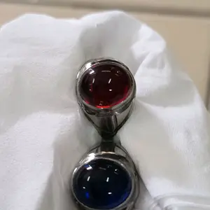 sepaket cincin batu merah delima king shappire D 12