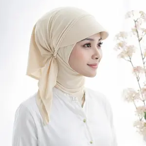 [Hastari] Ciput Topi Anti Badai / Letoy Dalaman Hijab Pet Antem Kaos PE katun Premium Nyaman Menyerap Keringat Tidak Mudah Lepas Inner Pet Segitiga Besar
