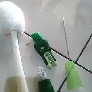 [COD] GM Bear Sikat Pembersih Botol Multifungsi 5in1 P0518 - Multifunction Bottle Brush Cleaner