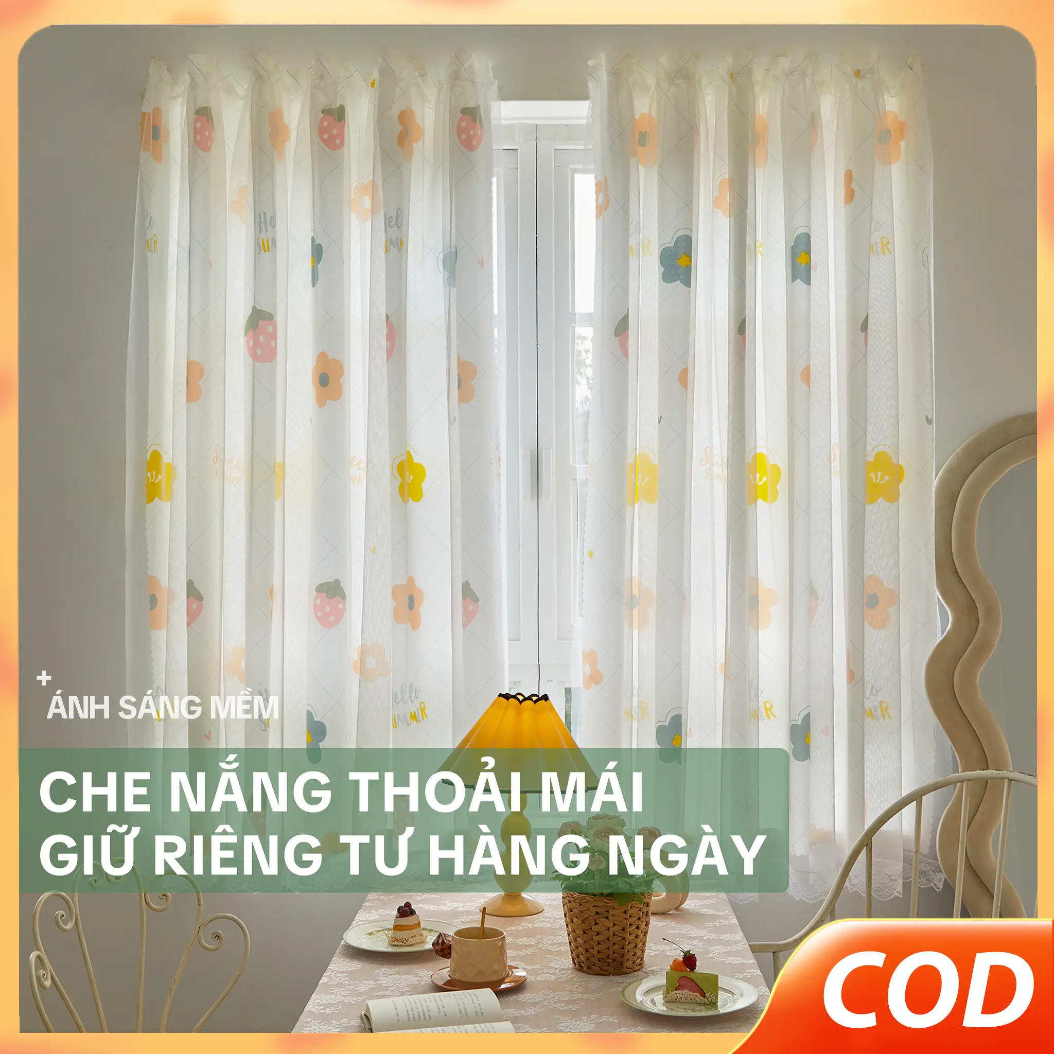(Kèm dây dán) Rèm Cửa Dán Tường, YANYANGTIAN Rèm Velcro Không Cần Khoan Tường Chống Nắng Siêu Tiện Lợi Đa Dạng Màu Sắc Kích Cỡ 1m/1m5/2m/2m5 Dán Trang Trí Cửa Sổ Ánh Sáng Mềm