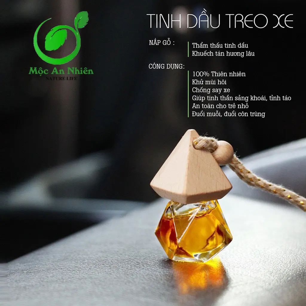 Tinh dầu treo xe Mộc An Nhiên [21 mùi hương]