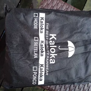 JAS HUJAN HOODIE KALOKA | Anti Air 100% | Stylish, Adem, Premium PVC Rainwear