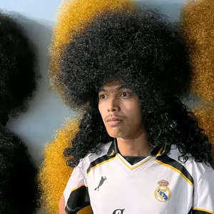 Wig Mulett jarang kepang temanggung
