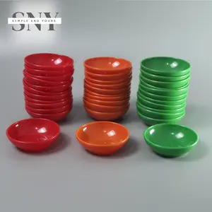Tempat Sambal / Saos / Mangkok Sambal / Saos Kecil 7cm Melamine (12pcs)
