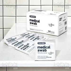 Onemed Medical Swab /100 Tissue Alcohol Tisu Alkohol Medis