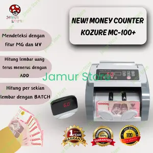Mesin Penghitung Uang Kozure MC101+ Money Counter Kozure MC-101+ Bill Counter Fitur Terbaru